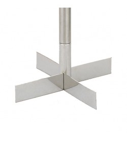 Propeller stirrers, 4 vertical blades